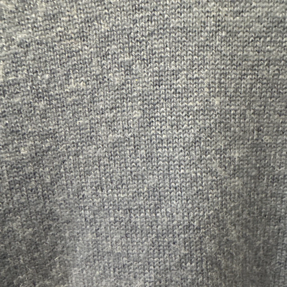 GREAT PRICE! Men's LG Land's End 100% cashmere V-neck sweater Sky Blue - Image 2 of 4