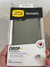 NEW Otterbox 77-65463 Symmetry Drop - Gray For iPhone 12 Pro Max