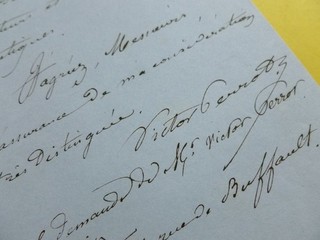 Paul Jules BARBIER (1825 1901) Poète Llibrettiste [Charles Gounod] AUTOGRAPH