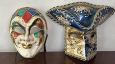 Made in Italy - Venetian Masks Pair.
