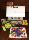 Vintage Fisher-Price Play Family School #923 with Accessories