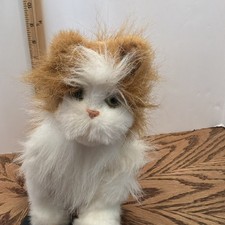 FurReal Friends Plush Walking Cat Orange  White 2009 Kitten Kitty Tested/Good