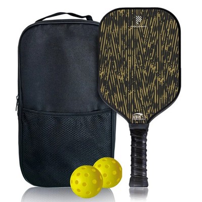 Pickleball Paddle Fiberglas High Spin Randloser Unibody 16 mm Leicht