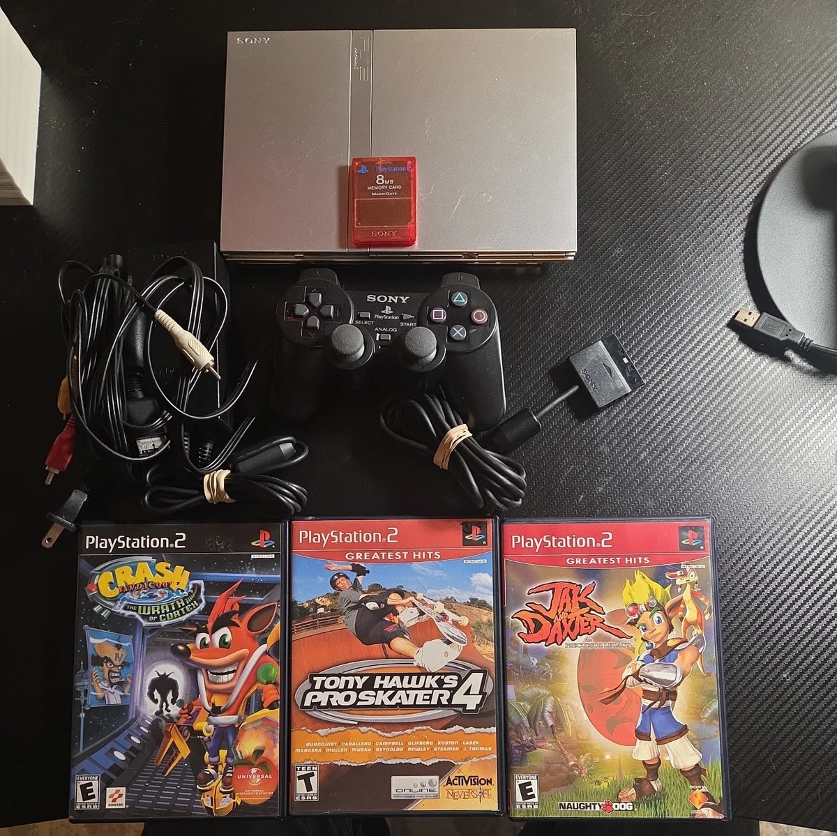 PlayStation 2 - Slim Silver Video Game Home Consoles for sale | eBay