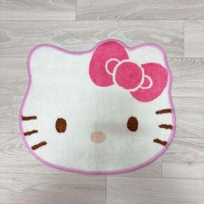 Hello Kitty Mat 2004 Sanrio Retro Floor Mat Used 45x39cm Minor