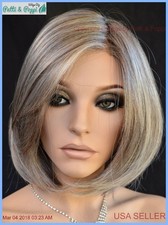 KRISTI JON RENAU WIGS Color 39F38 Grey New Style Lace Front  100 HandTied -1