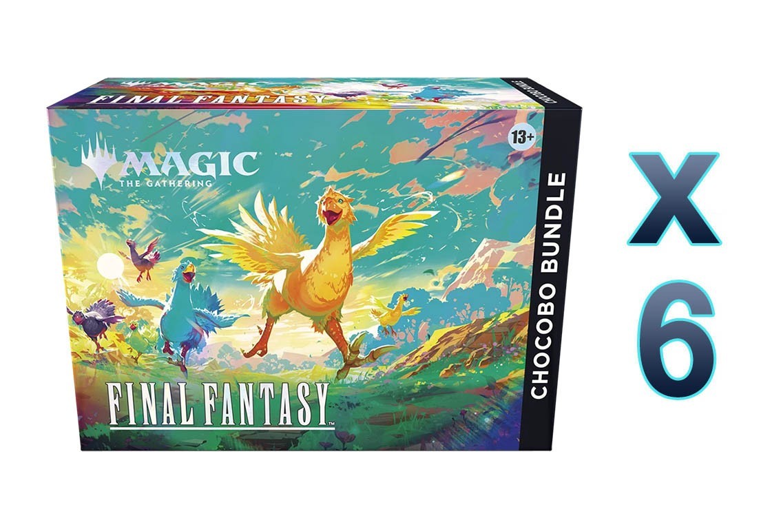 Magic The Gathering - Final Fantasy Chocobo Bundle English | Case of 6ct