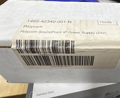 Polycom SoundPoint IP Power Supply (24V) 1465-42340-001-N Ethernet (RJ-45)