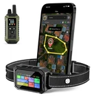 GPS Wireless Dog Collar Fence System  No Monthly Fee App Control, Custom Poly...