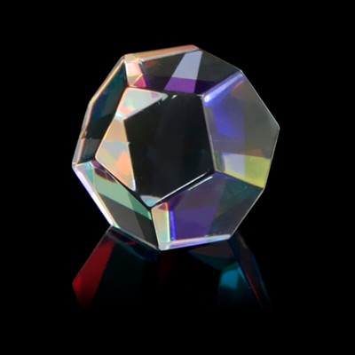 24MM Rainbow Optical Glass Multi-faceted Bright Light Combine Physics Teaching