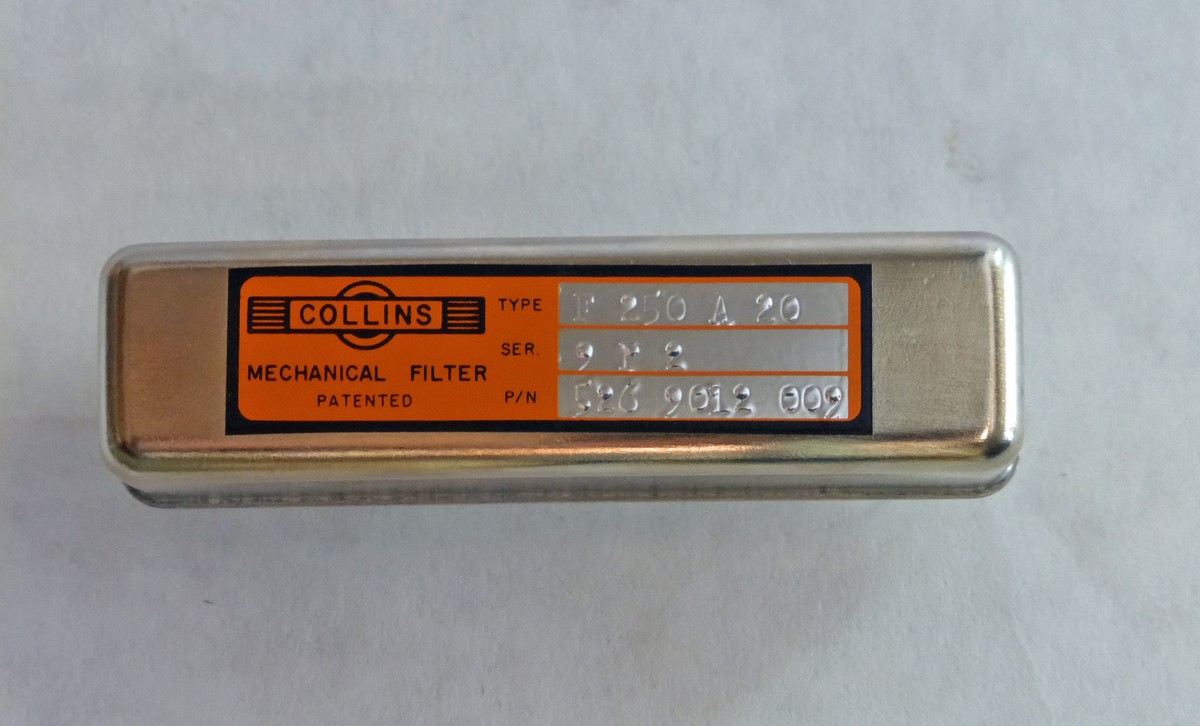 コリンズ526ー9162ー009Collns MechicailFilter COLLINS MECHANICAL FILTER 526-9012-009 TYPE-F250-A20 CENTER FREQ