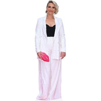 Claire Richards (White Suit) Pappaufsteller lebensgross