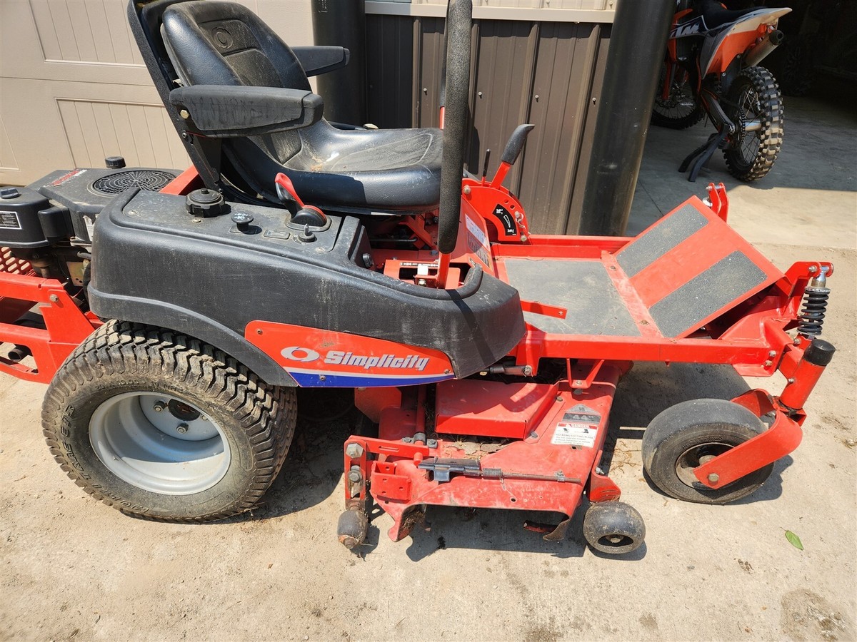 Simplicity Zero Turn Mower Rear Wheels Simplicity Cobalt (61