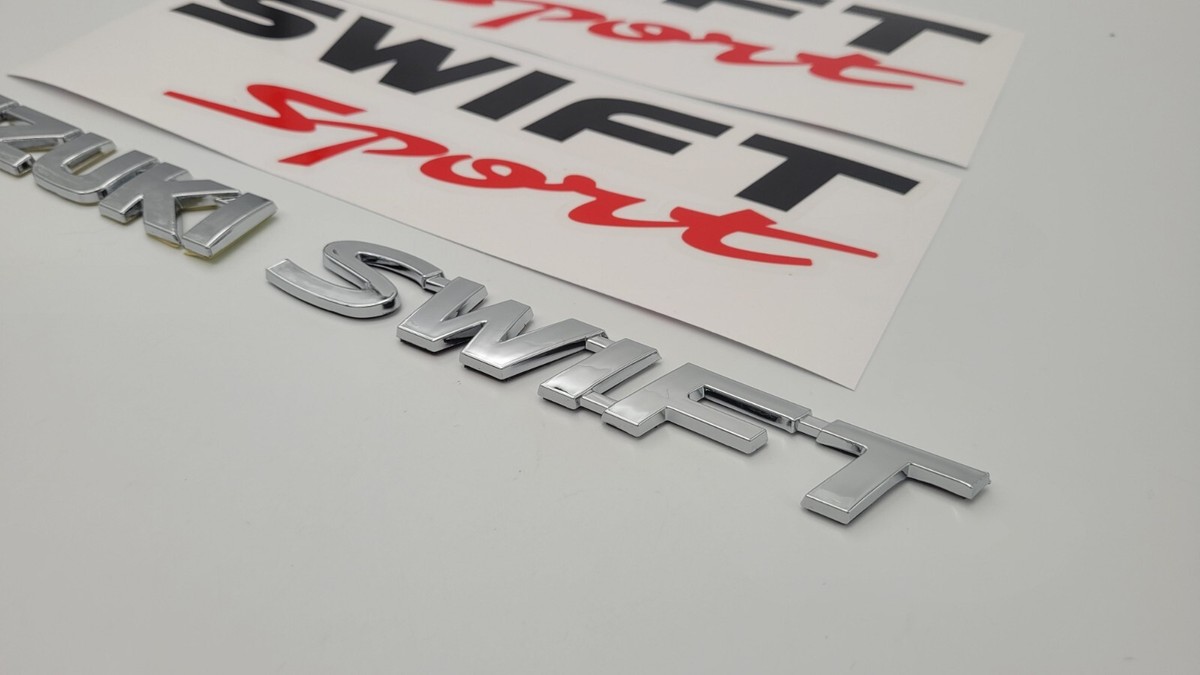 Suzuki Swift Sport Emblems And Decals | eBay