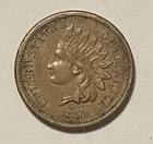 1859  Indian  cent ,  XF , Better date & grade