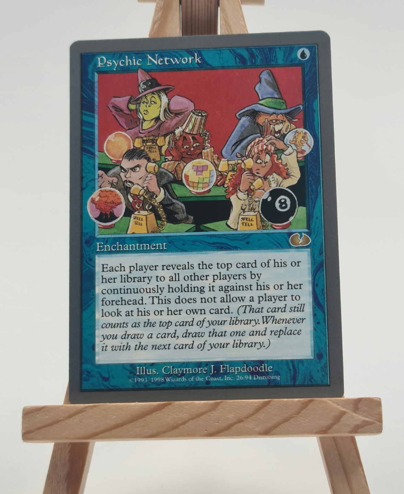 Psychic Network Unglued (UGL) Magic Card MTG English 26/94