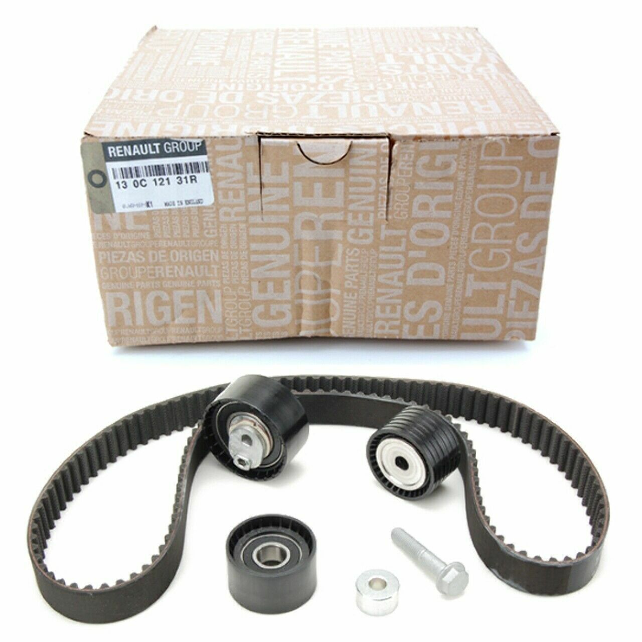Kit distribution d'origine Renault avec courroie haute résistance 130C12131R