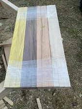 12 Pack Hardwood  Mix Walnut -maple-cherry-Osage Orange 7/8x2 1/4 X 21 1/2 Long