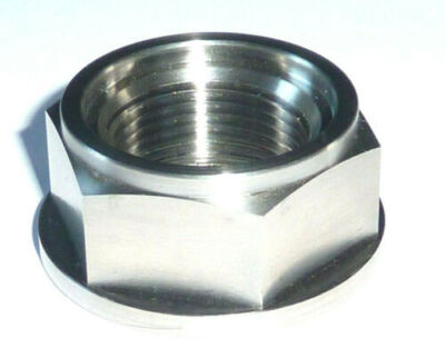 Kawasaki KX250 2004-2020 REAR AXLE FLANGED NUT TITANIUM RACE GRADE