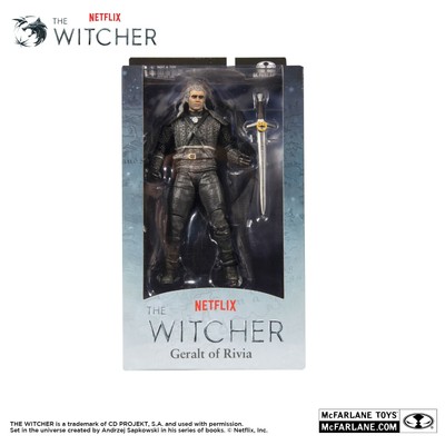 McFarlane Toys 7'' The Witcher (NETFLIX TV SHOW) Geralt von Rivia (TUCHUMHANG)