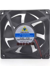 1PCS XXD1203848VH 48V 0.15A 12CM 2-Wire Cooling Fan