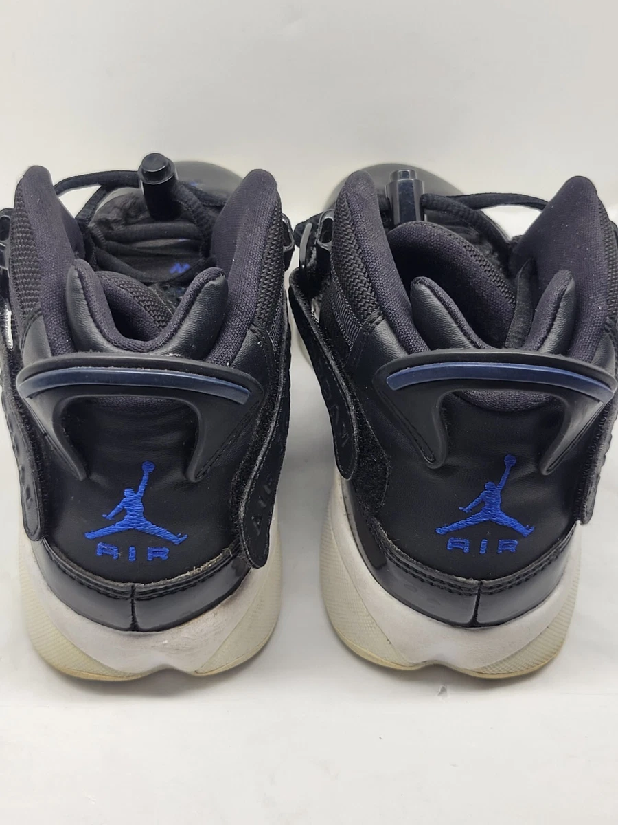 Jordan 6 best sale rings black blue