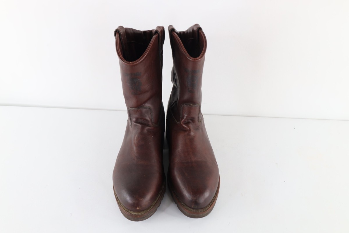 Vintage 90s Chippewa Boots Mens 10.5 EE Leather Pull On