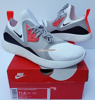DS Nike Air Lunarcharge BN Infrared (Wolf Grey/White-Black) 933811 010 11.5 90