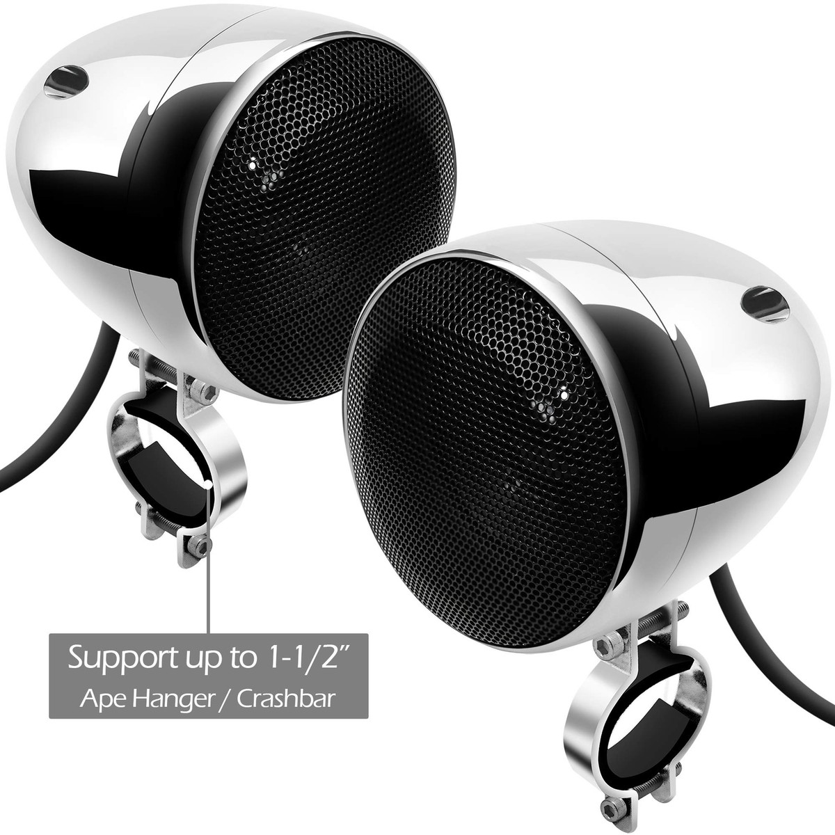 Motorcycle Speaker GoHawk RD8-X Waterproof Motorcycle Bluetooth