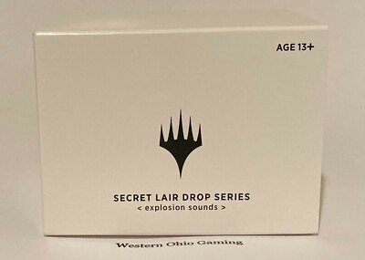Magic The Gathering Secret Lair Explosion Sounds MTG Trading Cards