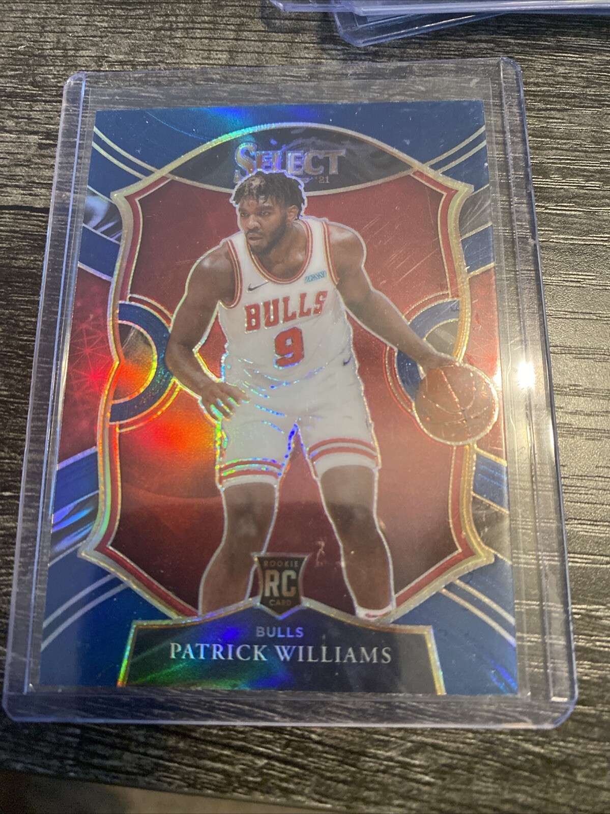 2020-21 Select Patrick Williams Concourse Blue Silver Prizm RC #64 Chicago Bulls
