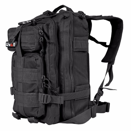 LIVABIT Outdoor Military Tactical Backpack Rucksack Hiking Camp Travel Bag Pack - Picture 7 of 17