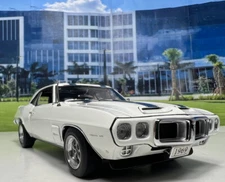 Danbury Mint 1969 Pontiac Trans Am Cameo White Blue Stripes - Complete Brochure*