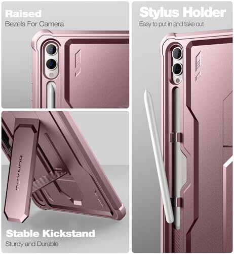 Case for Samsung Galaxy Tab S10 Plus (2024) / Galaxy Tab S9 Plus (2023) Pink - Picture 6 of 8