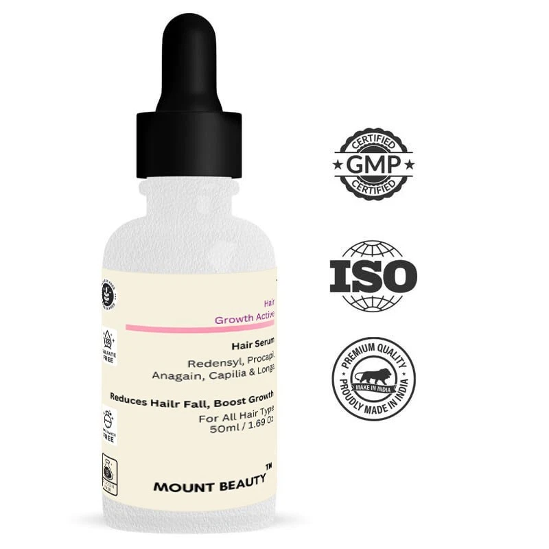 Hair Growth Serum, Hair loss, Thicker hair, Longer hair Serum, 50ml