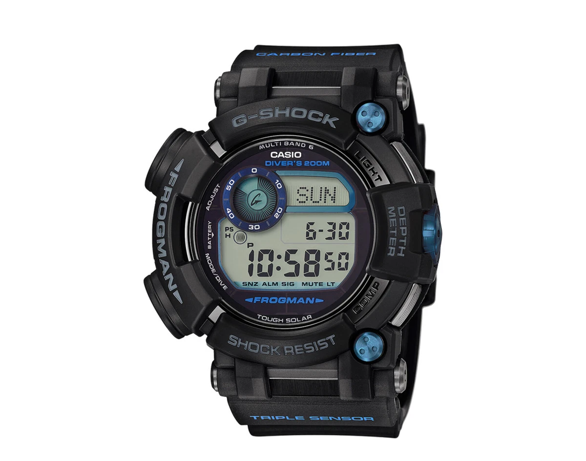 CASIO G-SHOCK FROGMAN ダイバーズ200m CASIO G-Shock Frogman 'Green' GW-200F-3JR