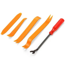 5 Auto Trim Removal Tool Kit Car Panel Door Window Fastener Remover Pry Tool Set