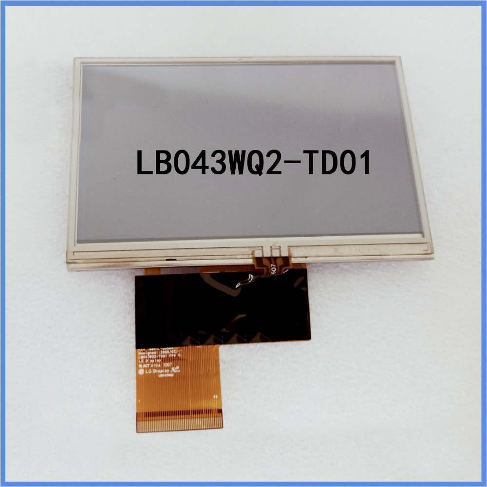 New boxed LB043WQ2-TD01 LCD Screen Display Panel 4.3-Inch 480*272 for LG Display
