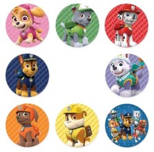 500 Pcs Sticker Seals Roll TV Cartoon Paw Patrol CUTE Self Adhes Semi gloss NEW