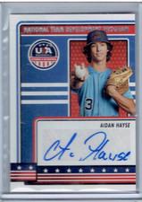 AIDAN HAYSE 2023 STARS & STRIPES PATCH AUTO #NTDP-AH