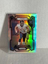 2023 Panini Prizm Peter Skoronski Silver Prizm RC #395 Tennessee Titans Rookie