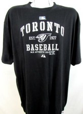 Toronto Blue Jays Big Mens 2X 3X 5X XLT 2XT 4XT 5XT Screened Est 1977 Tee TBJ 3