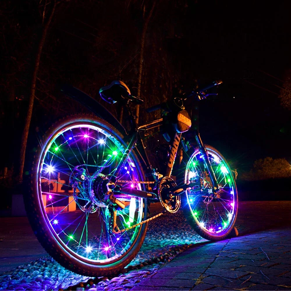Cycle wheel sale rim light