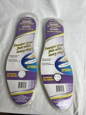 2 Sets OfAssured Memory Foam Insoles For Men Women - Size: Men 6-12 Women 5-10