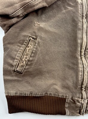 Vtg Carhartt J14 CHT Santa Fe Jacket Brown Faded Distressed Vtg Carhartt J14 CHT Santa Fe Jacket Brown Faded Distressed