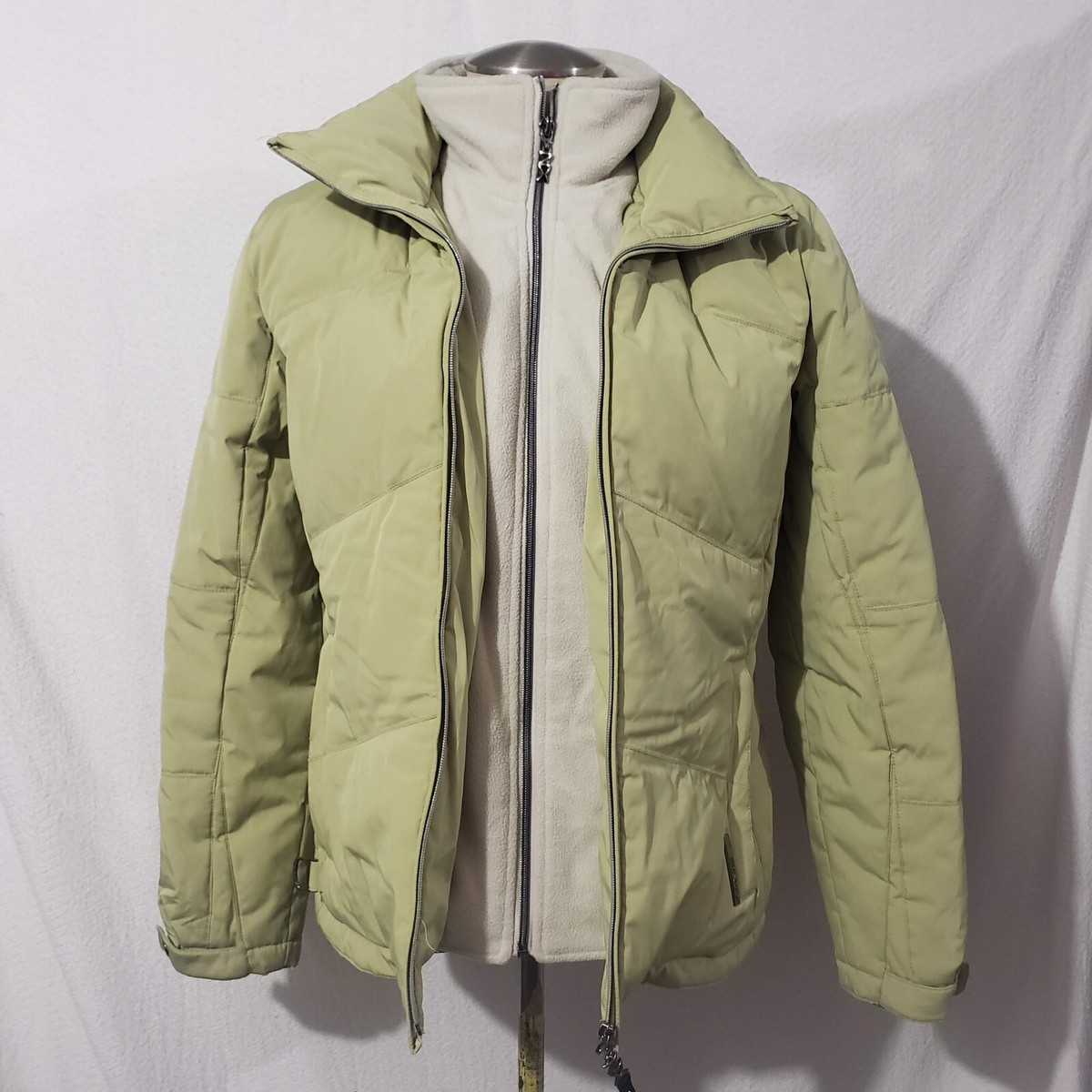 ZeroXposur Black Label 60% Down Fleece Lining Puffer Women Zip