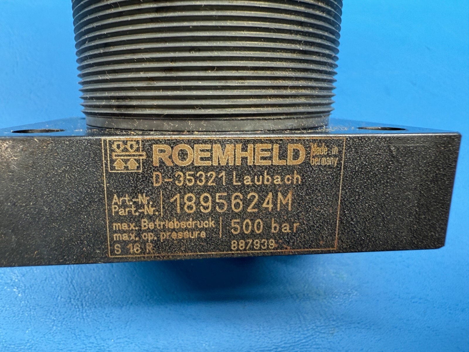 Carr Lane Roemheld CLR-1895-624M-SCD 500bar Swing Clamp Tool