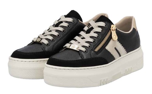 Zapatillas Mujer RIEKER Cuero LIGERAS COMO UNA PLUMA - Imagen 8 de 10