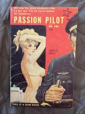 Sleaze Vintage Pb gga, Passion Pilot by NA, Ram Book RB105, 1963?, G+