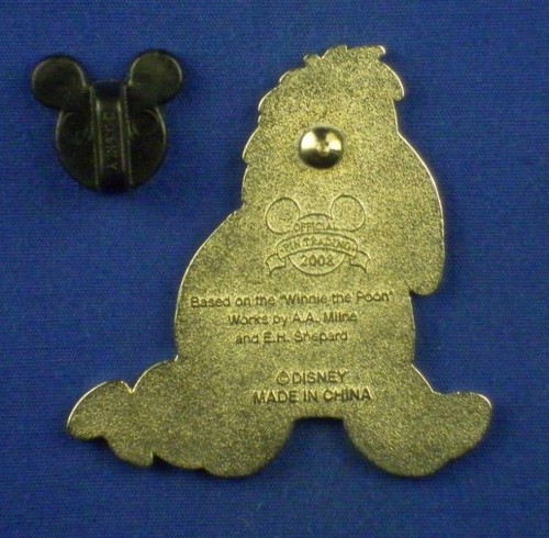 Eeyore Sitting Smiling Pin # 45621 - Picture 4 of 4